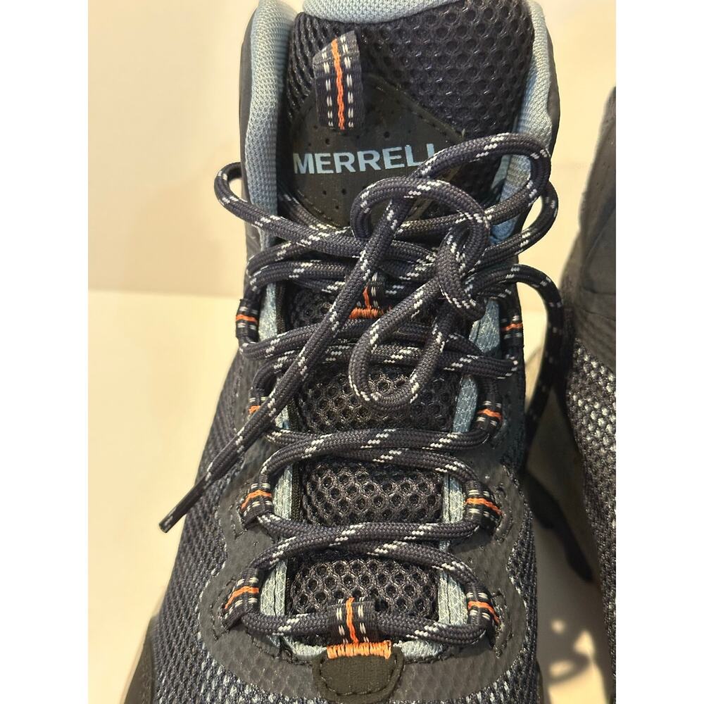 Merrell Speed Strike Mid Gore-Tex Hiking Boots Women’s 9 Navy Waterproof NWOB - Picture 12 of 12